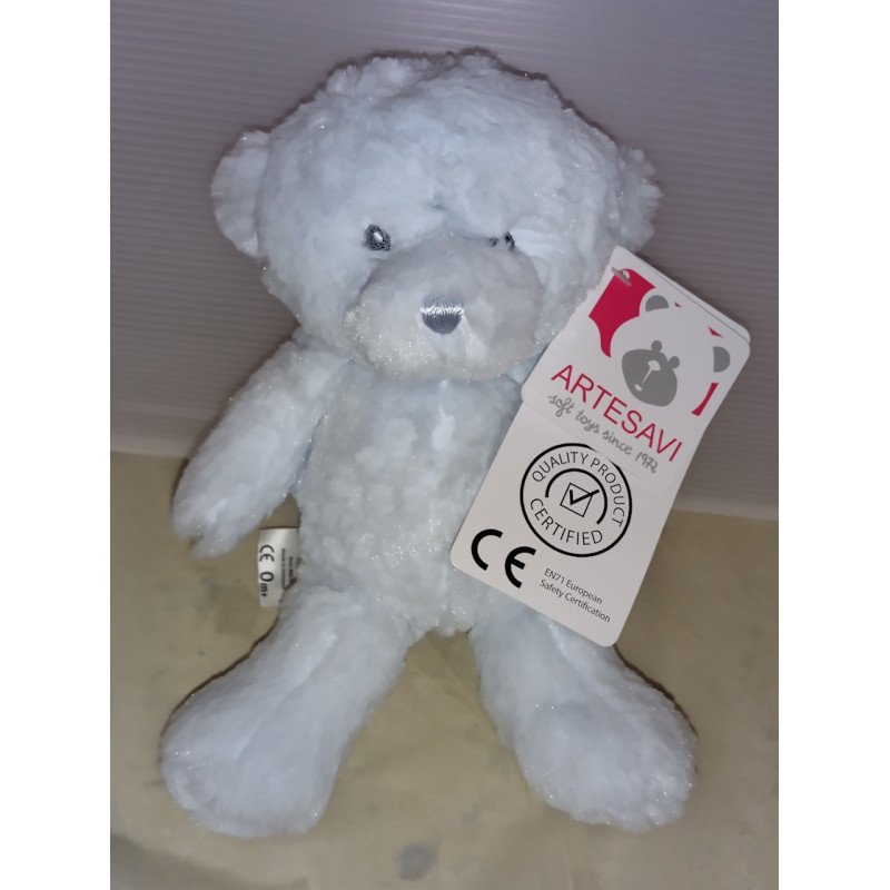 Teddy 25 cm in fibra di seta