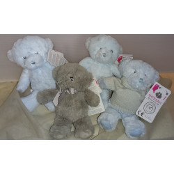 Teddy 25 cm in fibra di seta