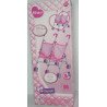 Passeggino gemellare rosa