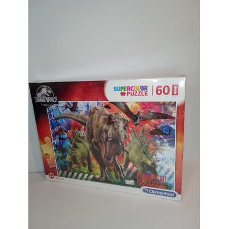 Puzzle Dinosauri MAXI 60 pezzi - Avventura Giurassica per Bambini 4+