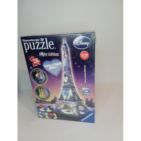 Puzzle 3D Torre Eiffel LED Disney - Magia e Creatività