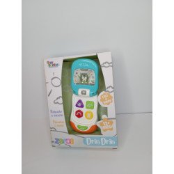 Drin Drin Zobo - Telefono Giocattolo Interattivo e Sicuro per Bambini